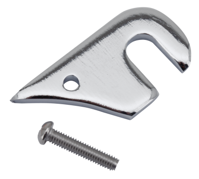Choke Cable Bracket Chrome FL/FX90-17 (IT)