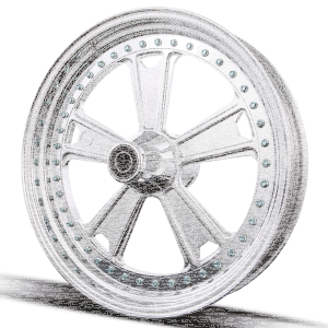 White Pricecode Ricks V-Rod wheels (IT)