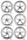 White Pricecode Ricks V-Rod wheels (IT)
