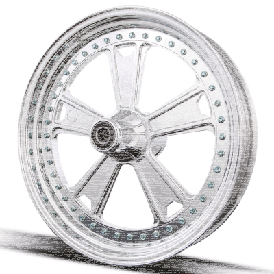 Ricks White Pricecode Mike wheel (IT)