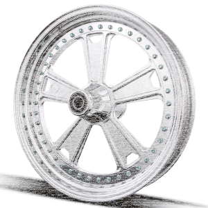 White price code Ricks V-Rod wheel (IT)