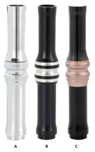 10-GAUGE PUSHROD COVERS TC99-17 CHROME (IT)