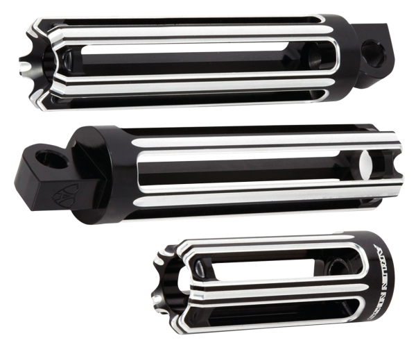 10-GAUGE FOOT PEGS BK (IT)