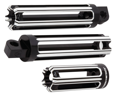 10-GAUGE FOOT PEGS BK (IT)