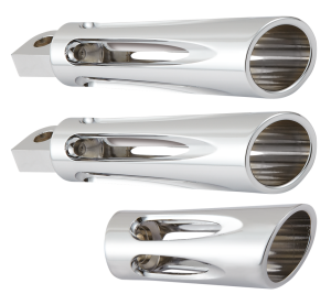 DEEP CUT FOOTPEGS, CHROME (IT)
