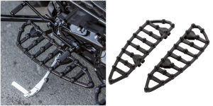 Ness MX Billet Floorboards - Black (IT)