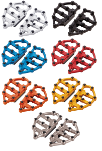 Ness MX Passenger Floorboards - Chrome