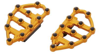 Ness MX Passenger Floorboards - Gold (IT)