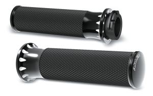 SLOT TRACK  GRIPS, H-D, CBL LONG, CHR (IT)
