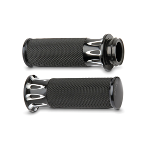 DC GRIPS, H-D, CBL LONG, BLK