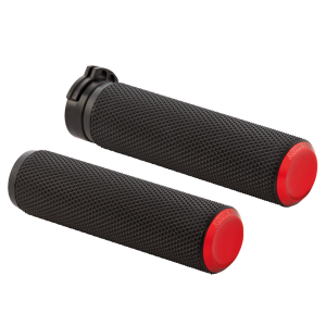Knurled Fusion Grips - Red TBW