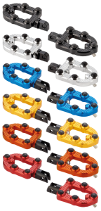 Ness MX Foot Pegs Black No Mounts