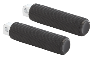 Knurled Fusion Footpegs - Black (IT)