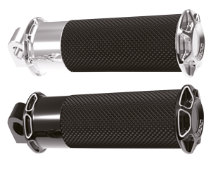 BEVELLED FUSION FOOTPEGS, CHR (IT)