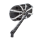 10-Gauge Caged series blk mirror left (IT)