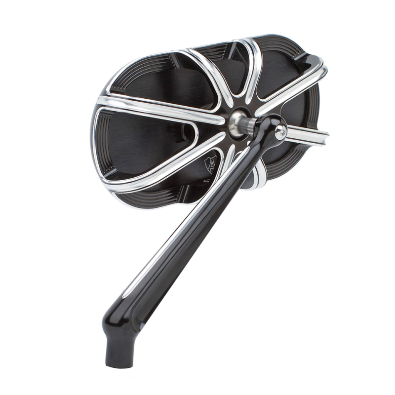 10-Gauge Caged series blk mirror right (IT)
