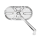 Deep cut Caged series chr mirror left (IT)