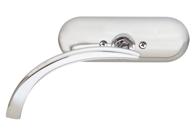 CHROME MINI OVAL MIRROR LEFT (IT)