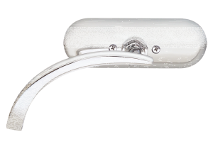 CHROME MINI OVAL MIRROR LEFT (IT)