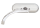 CHROME MINI OVAL MIRROR LEFT (IT)