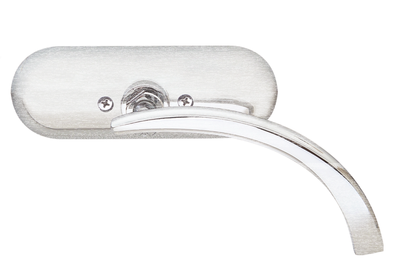 CHROME MINI OVAL MIRROR RIGHT (IT)