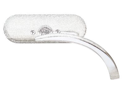 CHROME MINI OVAL MIRROR RIGHT (IT)