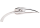CHROME RAD-II MIRROR LEFT (IT)