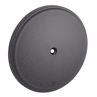 STG-II 7" STEEL COVER, SMOOTH, BLACK (IT)