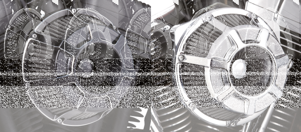 BEVELLED INVERTED A/C XL88-UP BLCK (IT)