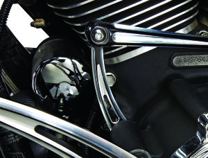 DEEP CUT FLT SHIFTER ROD LEVER, CHR