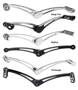 HEEL/TOE SHIFTER KIT DEEP CUT BLACK FLT9 (IT)