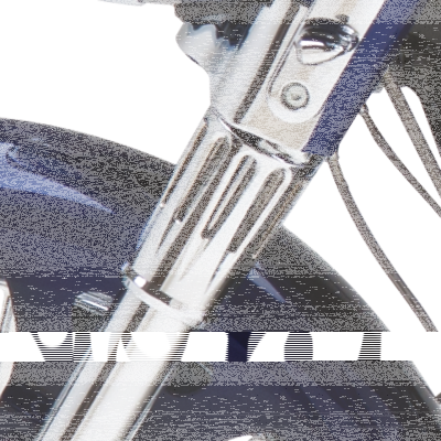 DEEP CUT CHROME FORK BOOTS FLH/T06-13 (IT)