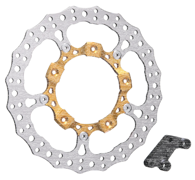 14" Billet Big Brake Rotor Left Gold (IT)