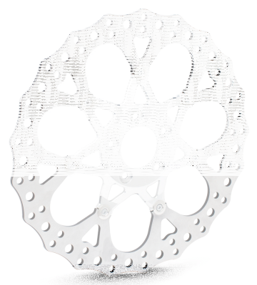 14" Procross Brake Rotor, Chrome (IT)