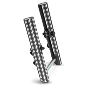 HOT LEGS 10G DUAL 08-13 FLT BK (IT)