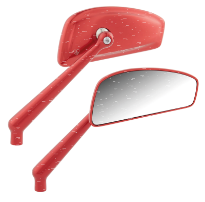 Tearchop Forged Left Mirror Red (IT)
