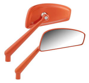 Tearchop Forged Left Mirror Orange