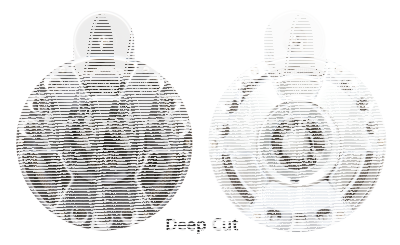 DC HORN w/COVER UNIV BK (IT)