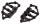 Ness-MX PA Floorboards Black Chief14-Up (IT)