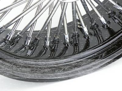Black w/ chr nipples FD50   26x3.75 (IT)