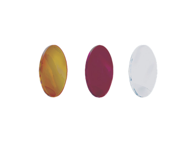 LARGE CLEAR LENSES BULLET AUX LITE PAIR