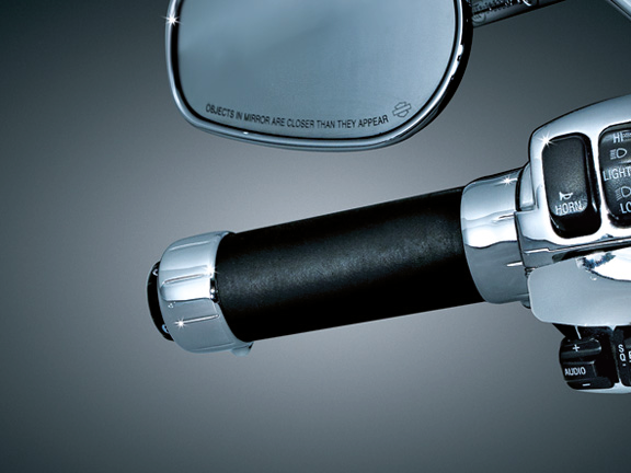 HEATED GRIP ACCENTS, BLACK (IT)