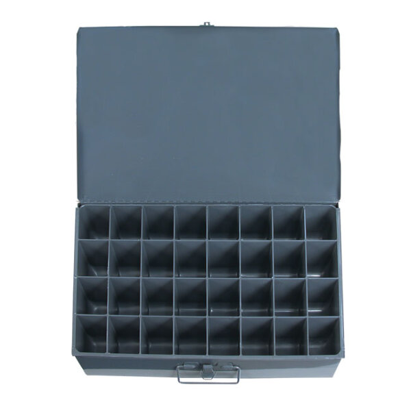 32 comp. metal tray large