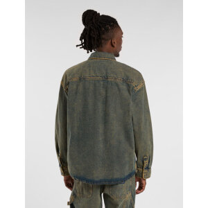 Dickies Houston shirt yellow fade ind Size S