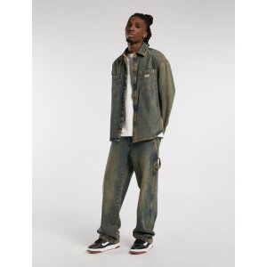 Dickies Houston shirt yellow fade ind Size S