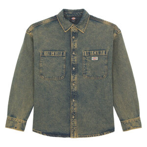 Dickies Houston shirt yellow fade ind Size M