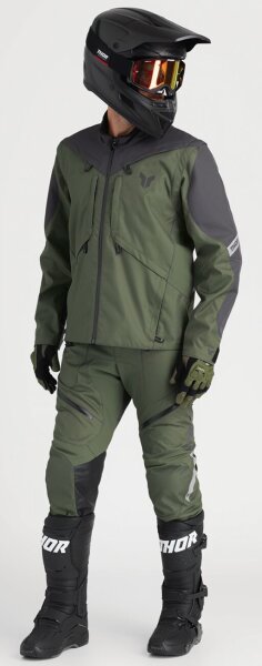 Jacket Terrain Army/charcoal 2