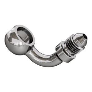 Goodridge Banjo fitting 7/16", 90 degrees, 11mm. SS