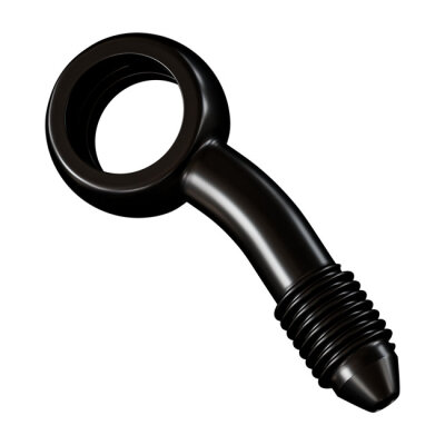 Goodridge, Slimline side banjo bolt 3/8" 20 degrees. Black