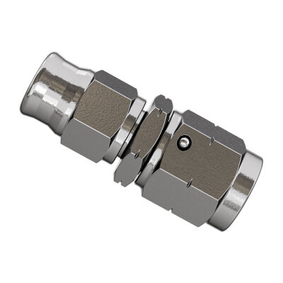 Goodridge, straight female fitting M10 w/concave seat